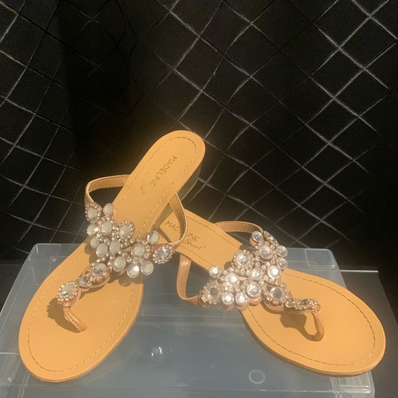 MADELINE STUART Women’s Jewelled Sandals - Picture 2 of 11